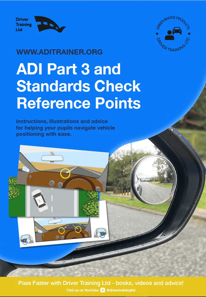 A4 Driving Instructor Reference Points Guide