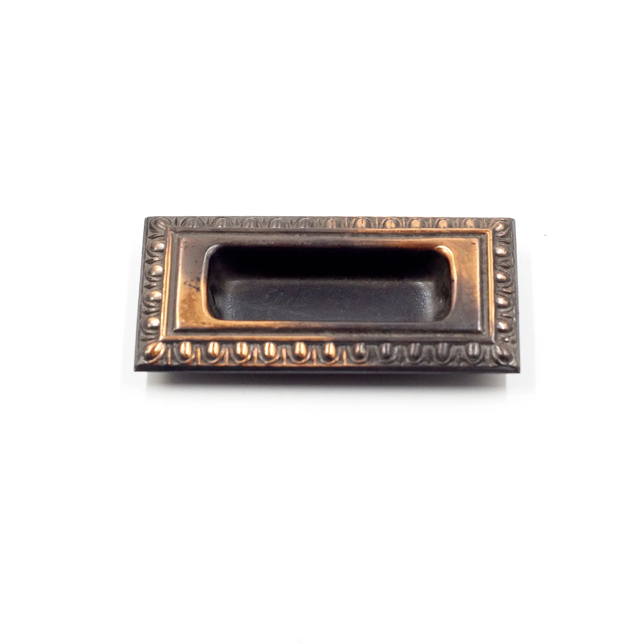 Antique Ornate Japanned Copper Window Lifts