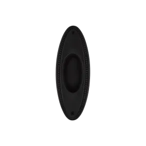 Beaded Flush Pull in Oil-Rubbed Bronze