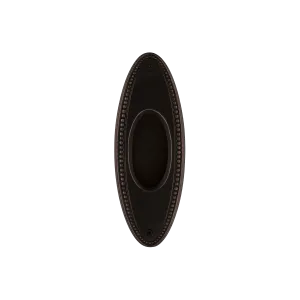 Beaded Flush Pull in Timeless Bronze