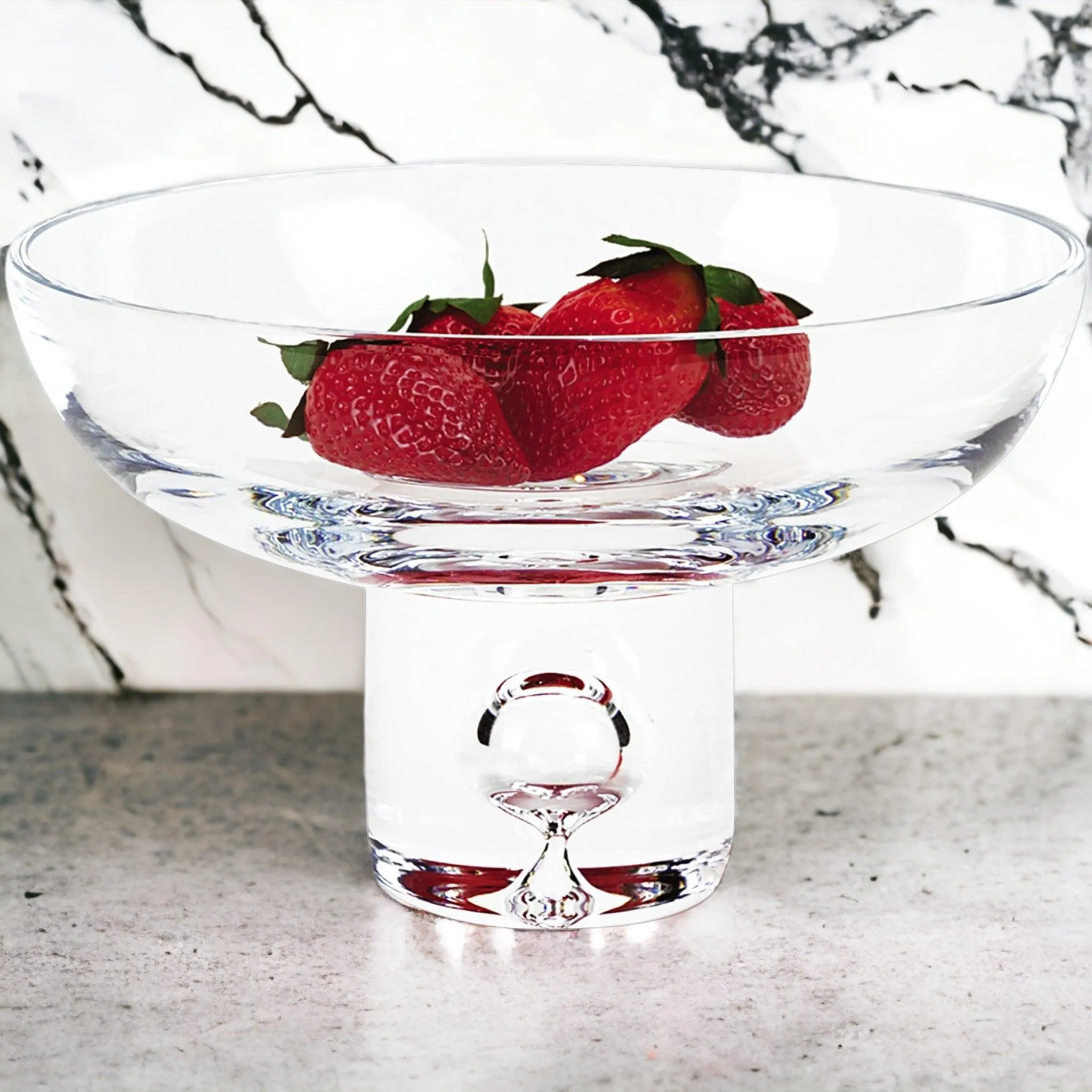 Galaxy Heavy Crystal 9-Inch Fruit Bowl