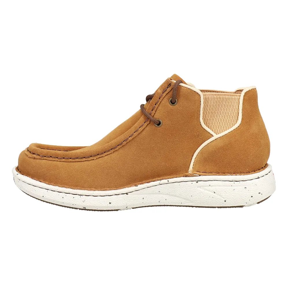 Hi-Call Buckskin Chukka Boots