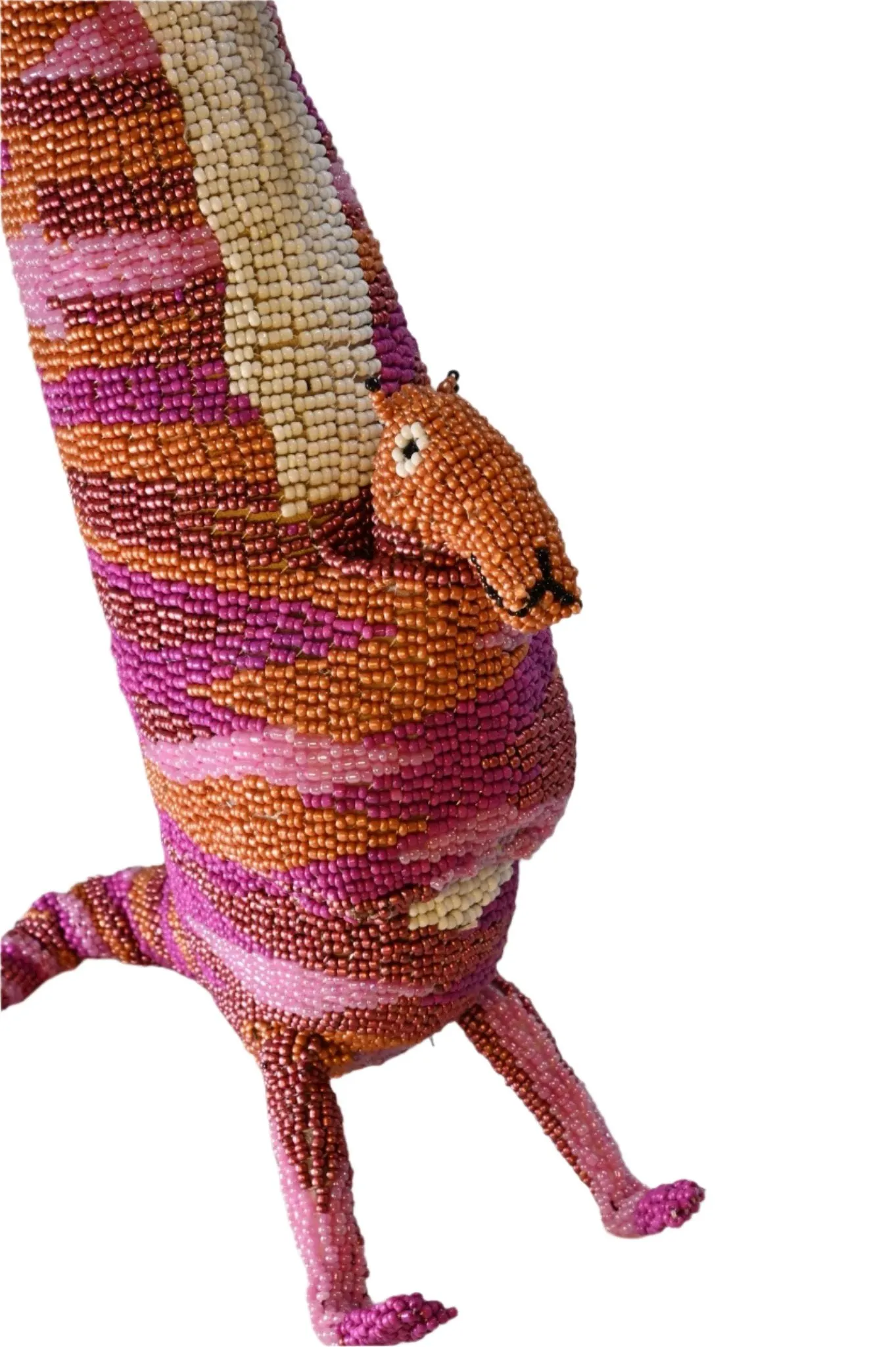 Premiere Pink Beaded Kangaroo