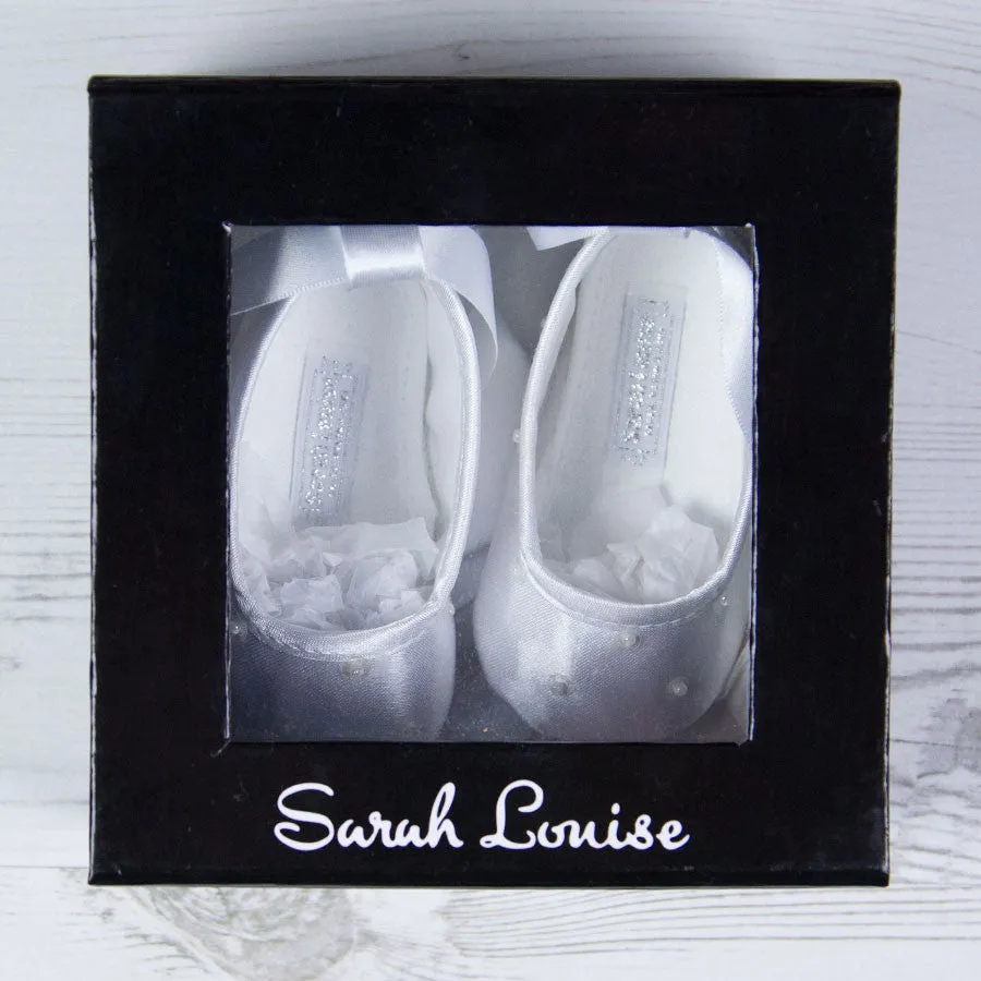Sarah Louise Shoes Girls Shoes - White 400