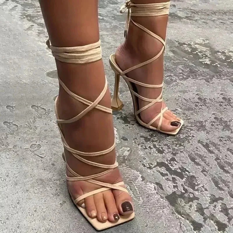 Square Toe Spike  High Heels
