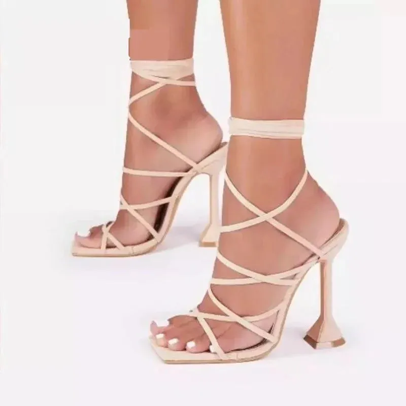 Square Toe Spike  High Heels