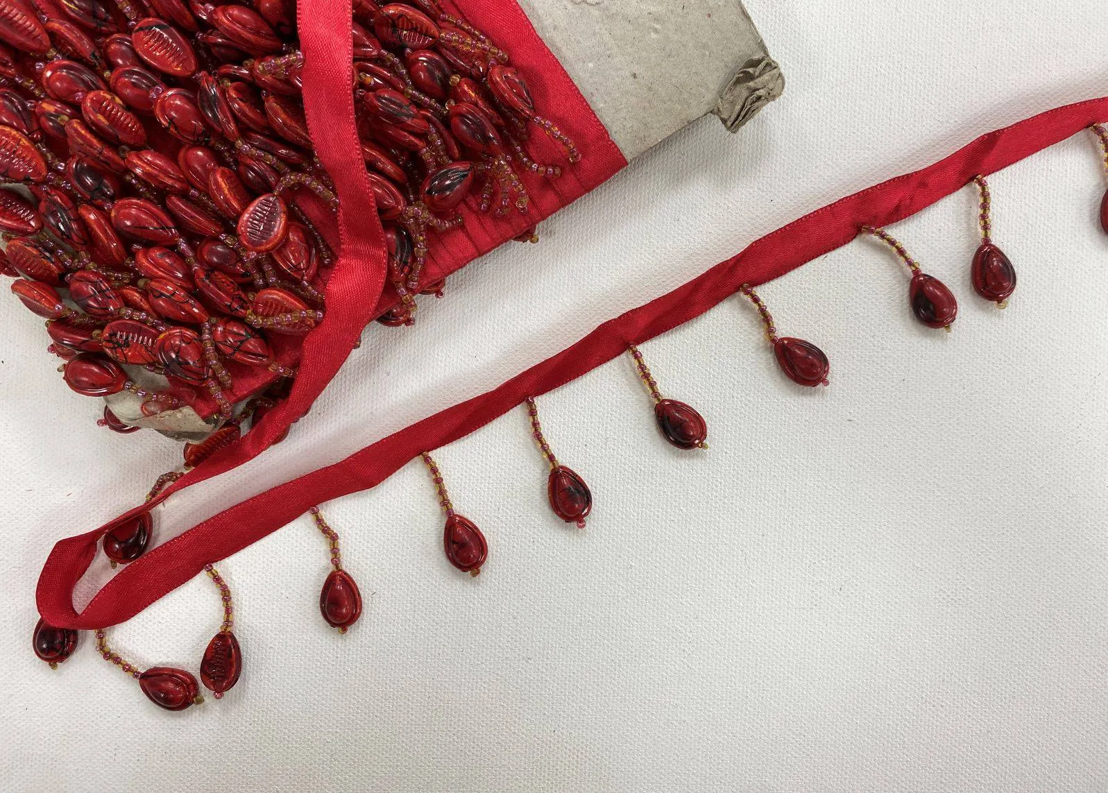 Tribal Bead Tassle Trim