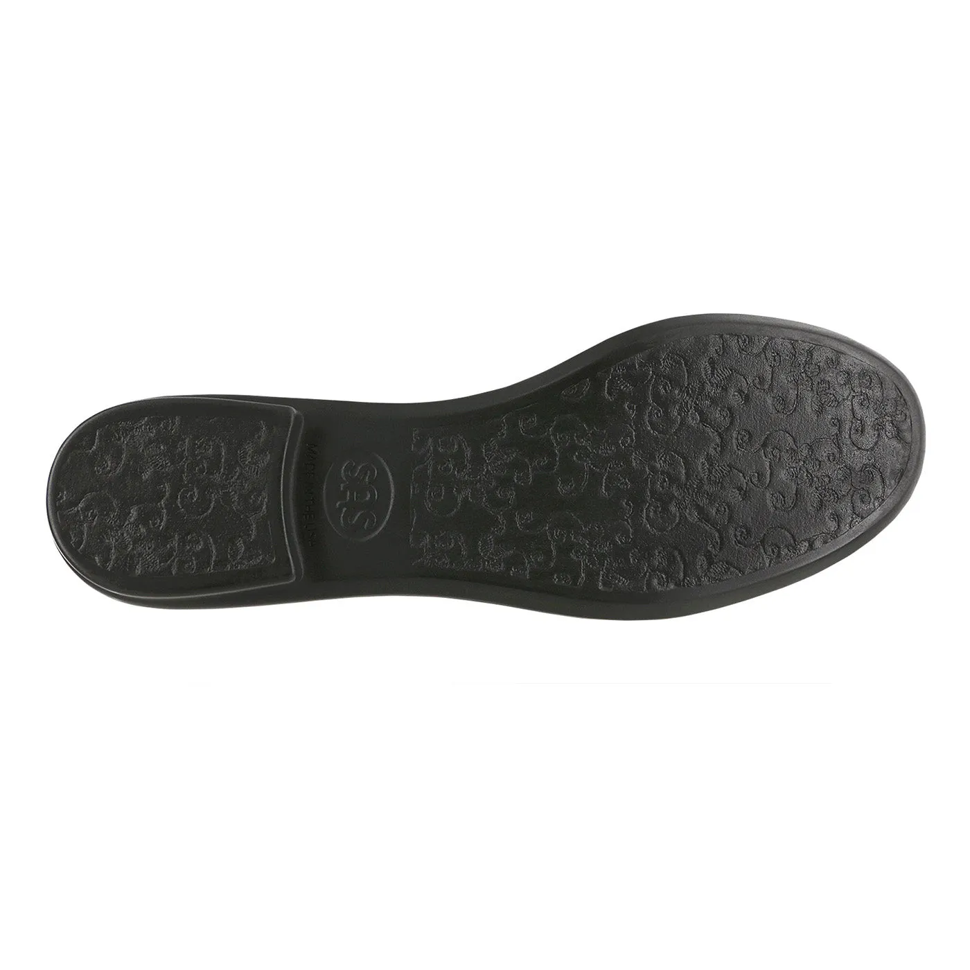 Women's Scenic Ballet Flat Black Gold