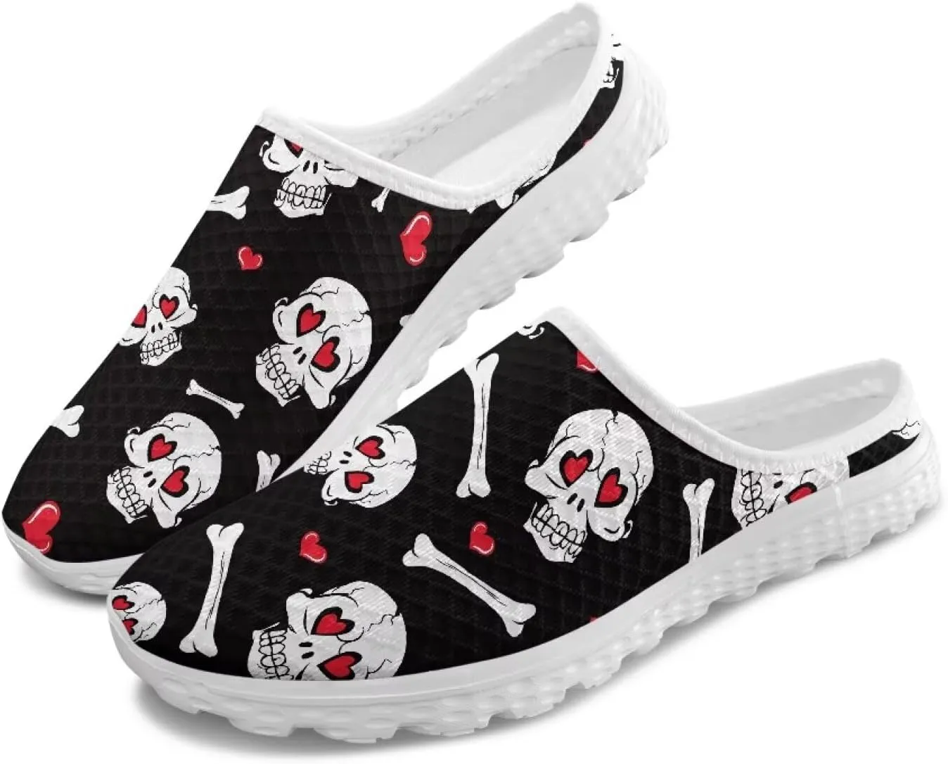 Women's Summer Mesh Non Slip Shoes Breathe Lightweight Slippers Soft Work Comfort Walking Athletic Shoe